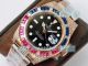 ROF Replica Everose Gold Rolex GMT Master II Black Dial Diamond Mid Center Link Watch (3)_th.jpg